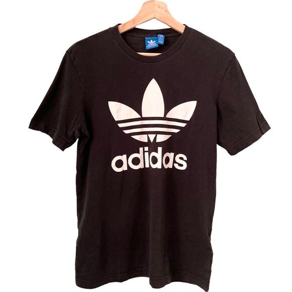 Adidas Basic Black Tee in Size Unisex Small - Picture 1 of 5